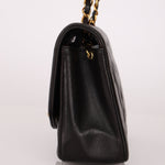 Chanel 1996 Lambskin Small Diana Flap 24K GP - FashioNica