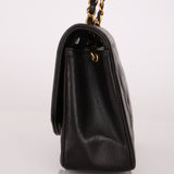 Chanel 1996 Lambskin Small Diana Flap 24K GP - FashioNica