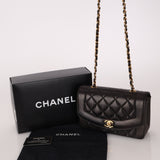 Chanel 1996 Lambskin Small Diana Flap 24K GP - FashioNica