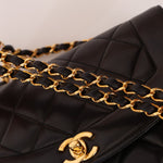 Chanel 1996 Lambskin Small Diana Flap 24K GP - FashioNica