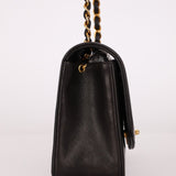 Chanel 1996 Lambskin Small Diana Flap 24K GP - FashioNica