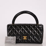 Chanel 1996 Patent East West Kelly Top Handle 24k GP - FashioNica