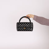 Chanel 1996 Patent East West Kelly Top Handle 24k GP - FashioNica