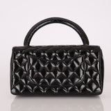 Chanel 1996 Patent East West Kelly Top Handle 24k GP - FashioNica