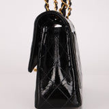 Chanel 1996 Patent Small Classic Double Flap 24K GP - FashioNica