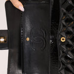 Chanel 1996 Patent Small Classic Double Flap 24K GP - FashioNica