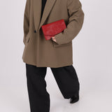 Chanel 1996 Red Caviar Timeless Wallet on Chain - FashioNica