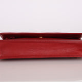 Chanel 1996 Red Caviar Timeless Wallet on Chain - FashioNica