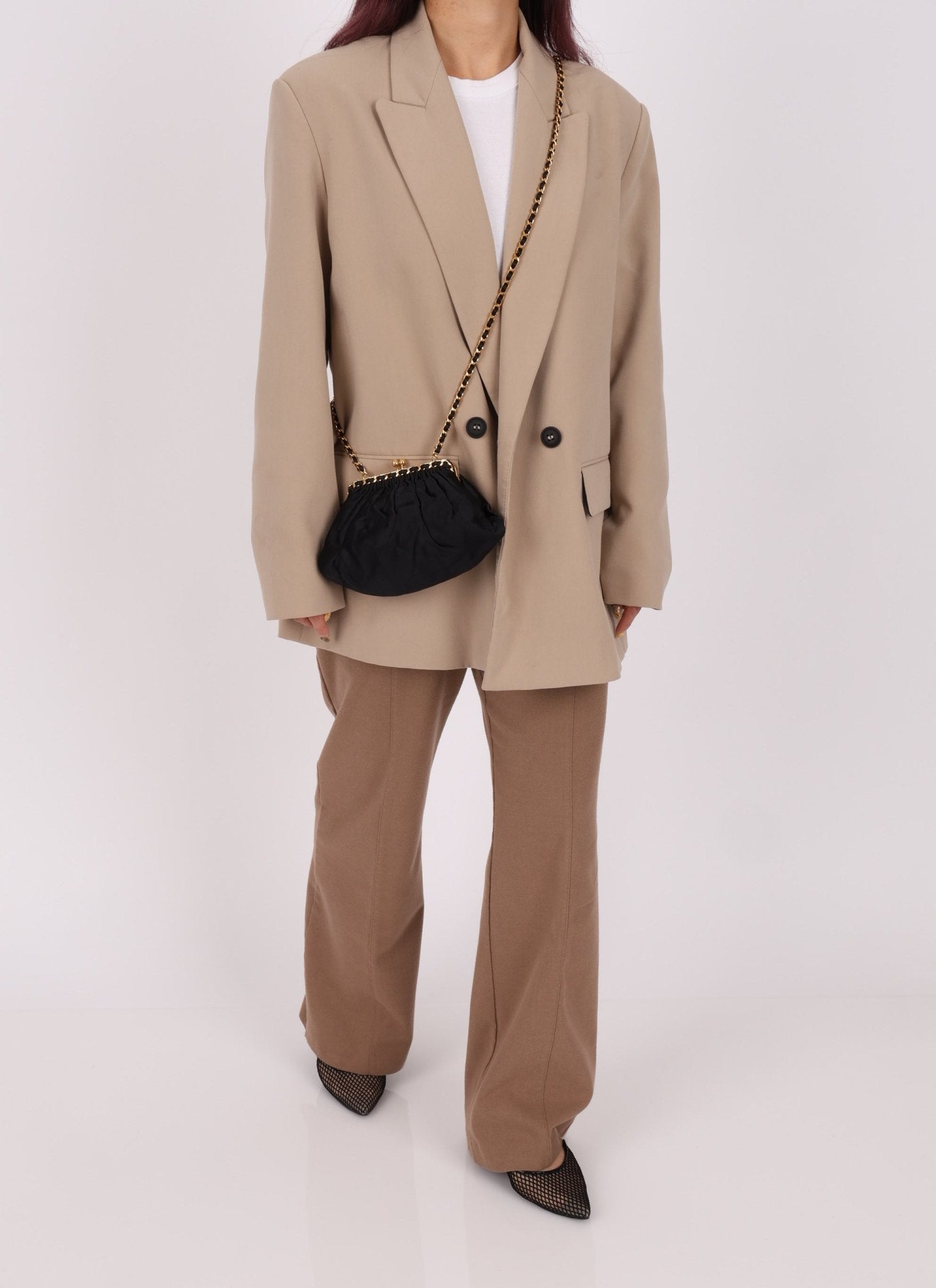 Chanel 1996 Satin Kisslock Dumpling - FashioNica