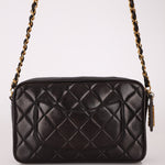 Chanel 1996 Small Classic Flap Camera Bag 24K GP - FashioNica