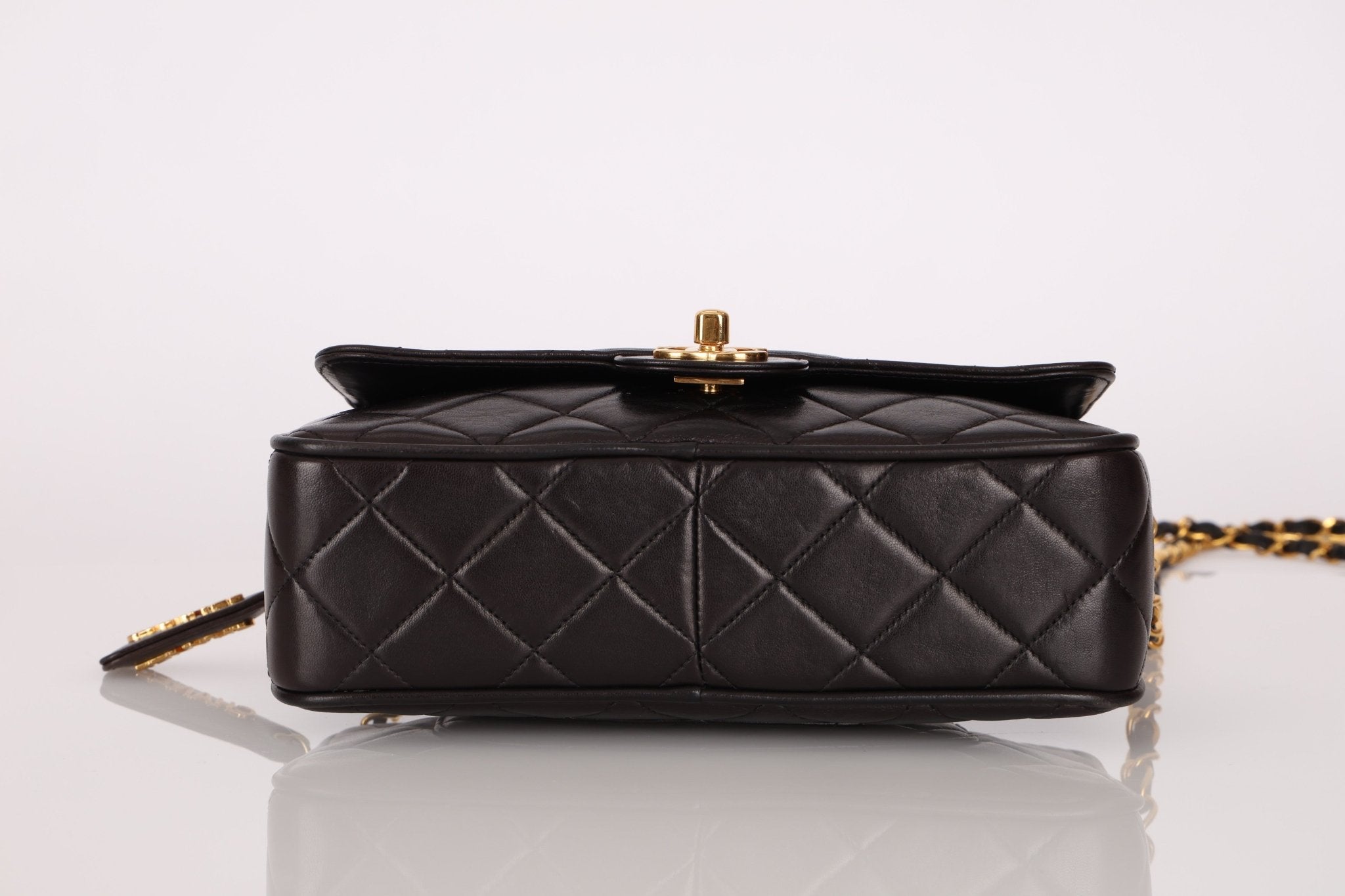 Chanel 1996 Small Classic Flap Camera Bag 24K GP - FashioNica