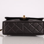 Chanel 1996 Small Classic Flap Camera Bag 24K GP - FashioNica