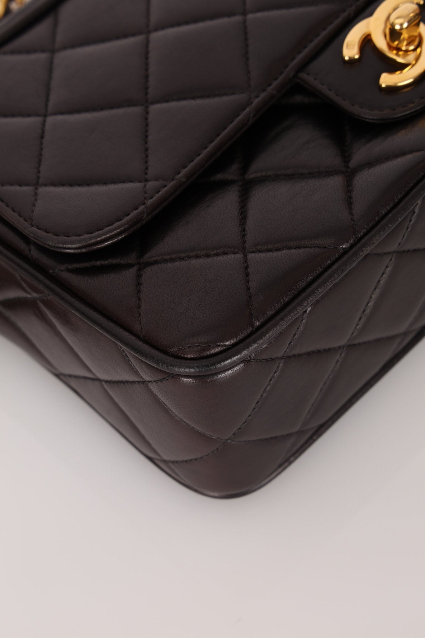 Chanel 1996 Small Classic Flap Camera Bag 24K GP - FashioNica