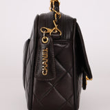 Chanel 1996 Small Classic Flap Camera Bag 24K GP - FashioNica