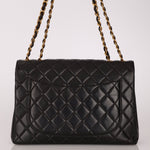Chanel 1996 Turnlock Jumbo Flap Bag 24K GP - FashioNica