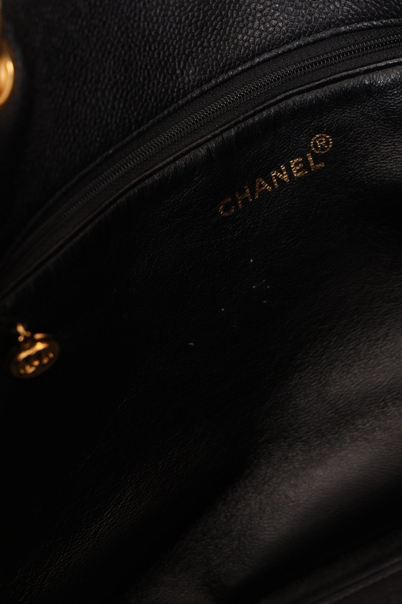 Chanel 1996 Vintage Caviar Grand Shopping Tote 24K GP - FashioNica