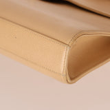 Chanel 1997 Beige Caviar XL Turnlock Briefcase 24K GP - FashioNica