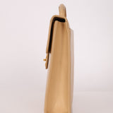 Chanel 1997 Beige Caviar XL Turnlock Briefcase 24K GP - FashioNica