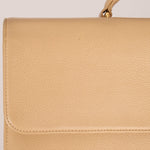 Chanel 1997 Beige Caviar XL Turnlock Briefcase 24K GP - FashioNica
