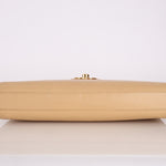 Chanel 1997 Beige Caviar XL Turnlock Briefcase - FashioNica