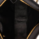 Chanel 1997 Caviar Camera Bag Turnlock Chain Tote 24K GP - FashioNica