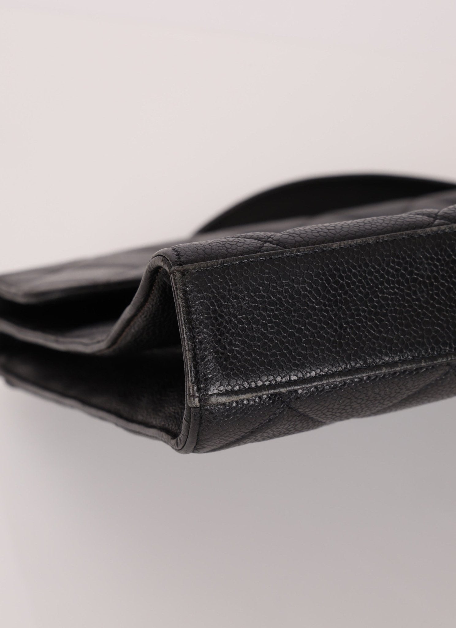 Chanel 1997 Caviar Large Turnlock Briefcase - FashioNica