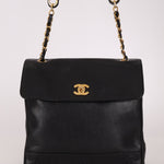Chanel 1997 Caviar Triple CC Turnlock Tote - FashioNica