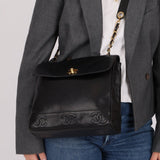 Chanel 1997 Caviar Triple CC Turnlock Tote - FashioNica