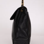 Chanel 1997 Caviar Triple CC Turnlock Tote - FashioNica