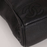 Chanel 1997 Caviar Triple CC Turnlock Tote - FashioNica