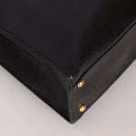 Chanel 1997 Caviar Turnlock North South Tote Bag 24k GP - FashioNica