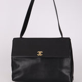 Chanel 1997 Caviar Turnlock Shoulder Bag - FashioNica