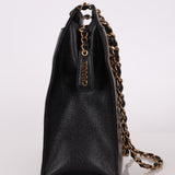 Chanel 1997 Caviar Zip Turnlock Tote Bag - FashioNica