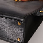 Chanel 1997 Caviar Zip Turnlock Tote Bag 24k GP - FashioNica