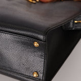 Chanel 1997 Caviar Zip Turnlock Tote Bag 24k GP - FashioNica