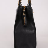 Chanel 1997 Caviar Zip Turnlock Tote Bag 24k GP - FashioNica