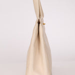 Chanel 1997 Cream Lambskin Kelly Shoulder Bag 24K GP - FashioNica
