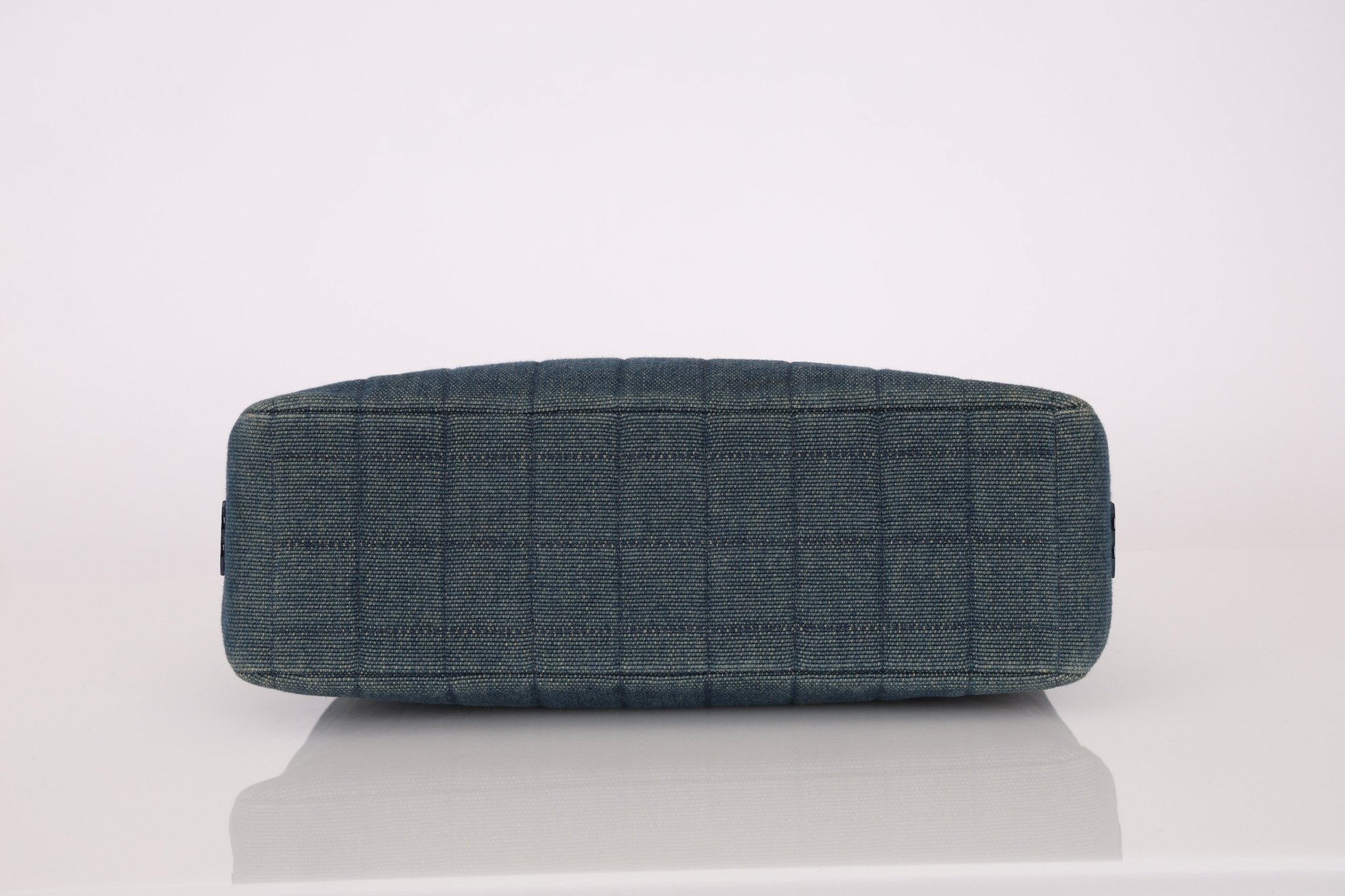 Chanel 1997 Denim Chocolate Bar Tote - FashioNica