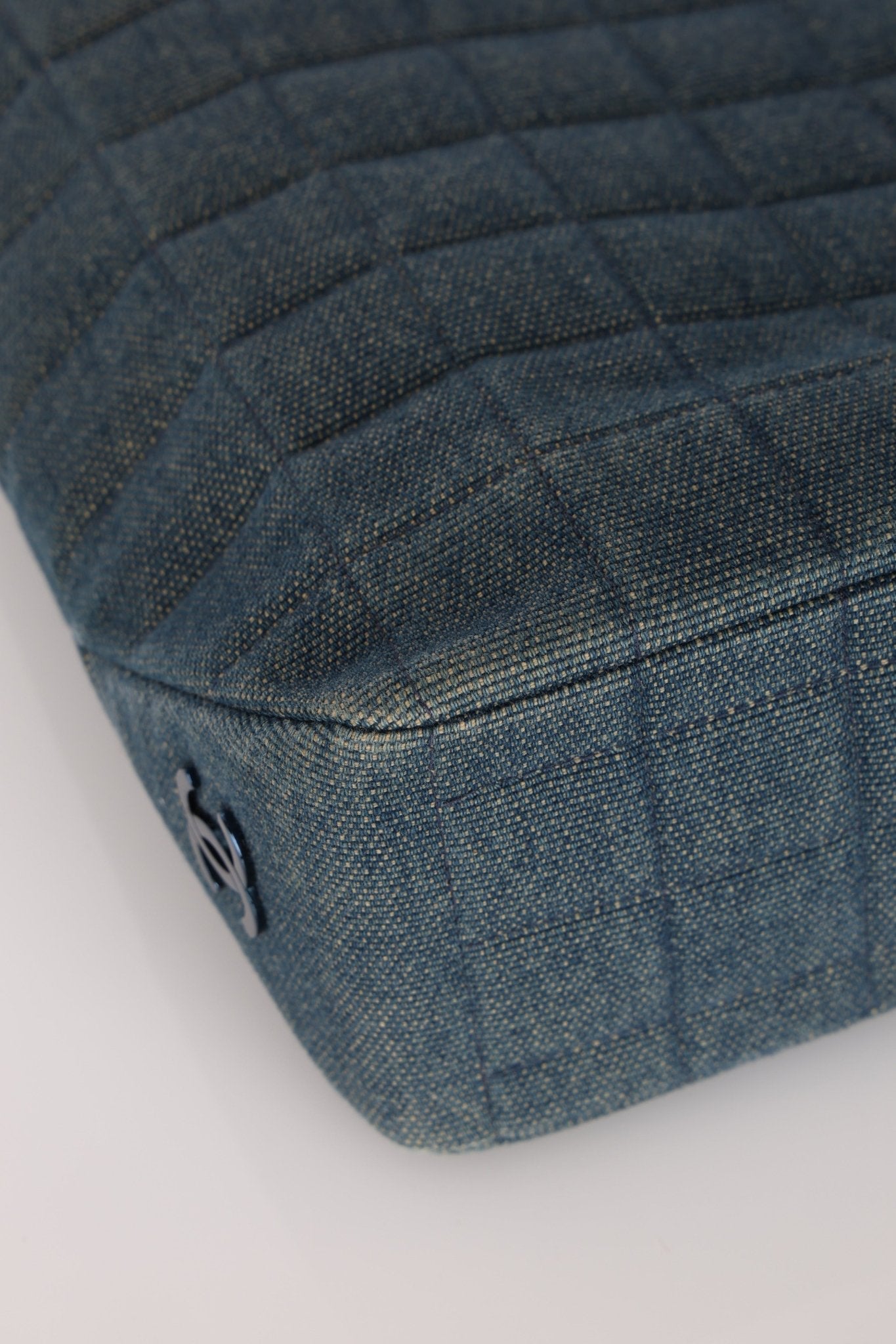 Chanel 1997 Denim Chocolate Bar Tote - FashioNica