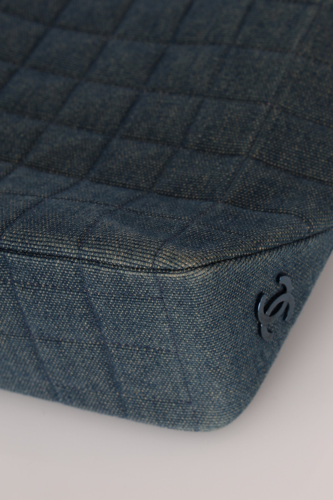 Chanel 1997 Denim Chocolate Bar Tote - FashioNica