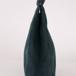 Chanel 1997 Emerald Suede Turnlock Kelly Shoulder Bag 24K GP - FashioNica