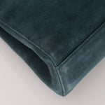 Chanel 1997 Emerald Suede Turnlock Kelly Shoulder Bag 24K GP - FashioNica