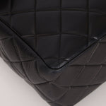 Chanel 1997 Jumbo Lambskin Turnlock Single Flap 24K GP - FashioNica