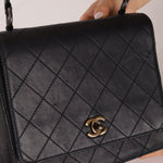 Chanel 1997 Lambskin Kelly Top Handle - FashioNica