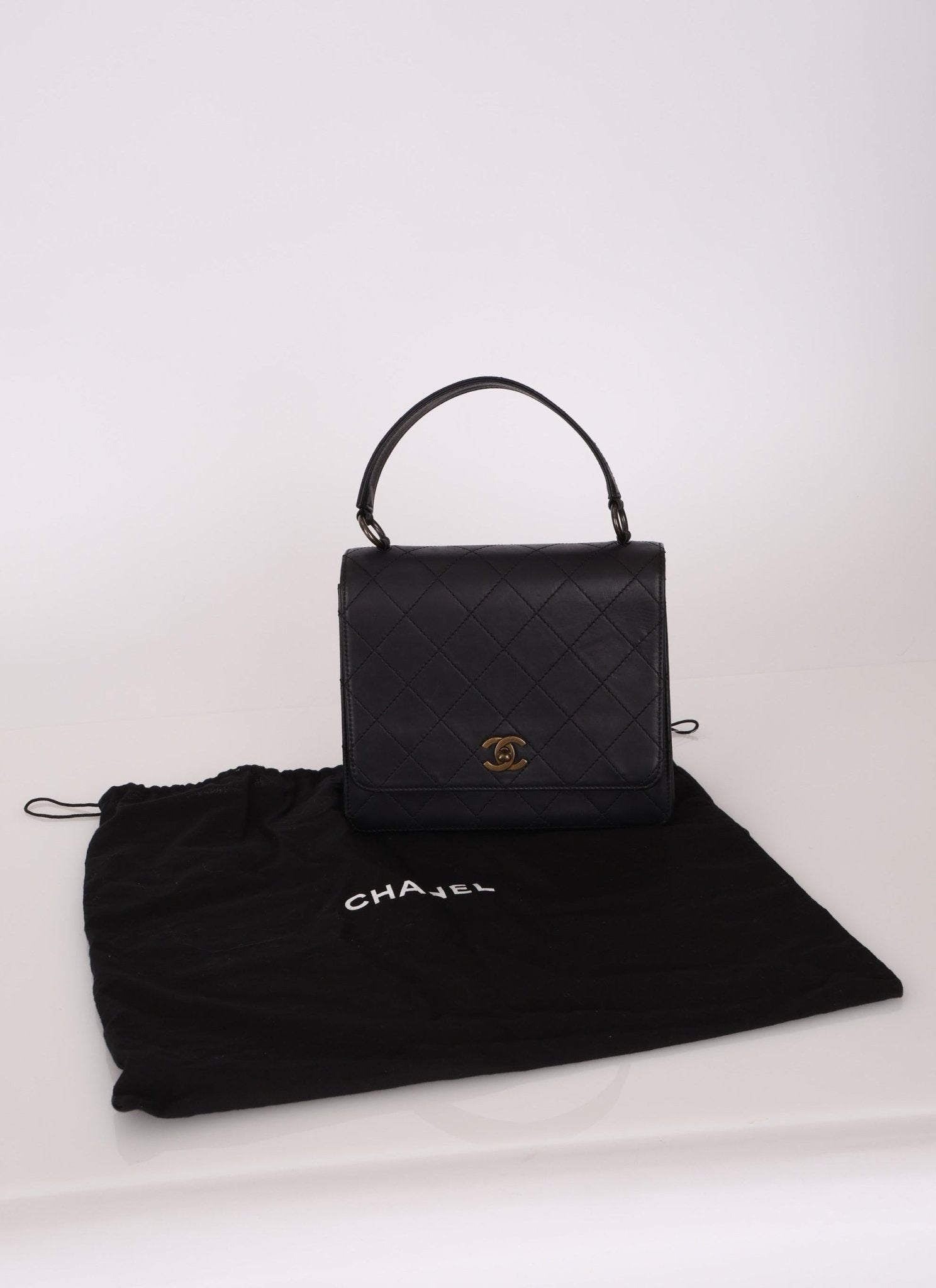 Chanel 1997 Lambskin Kelly Top Handle - FashioNica