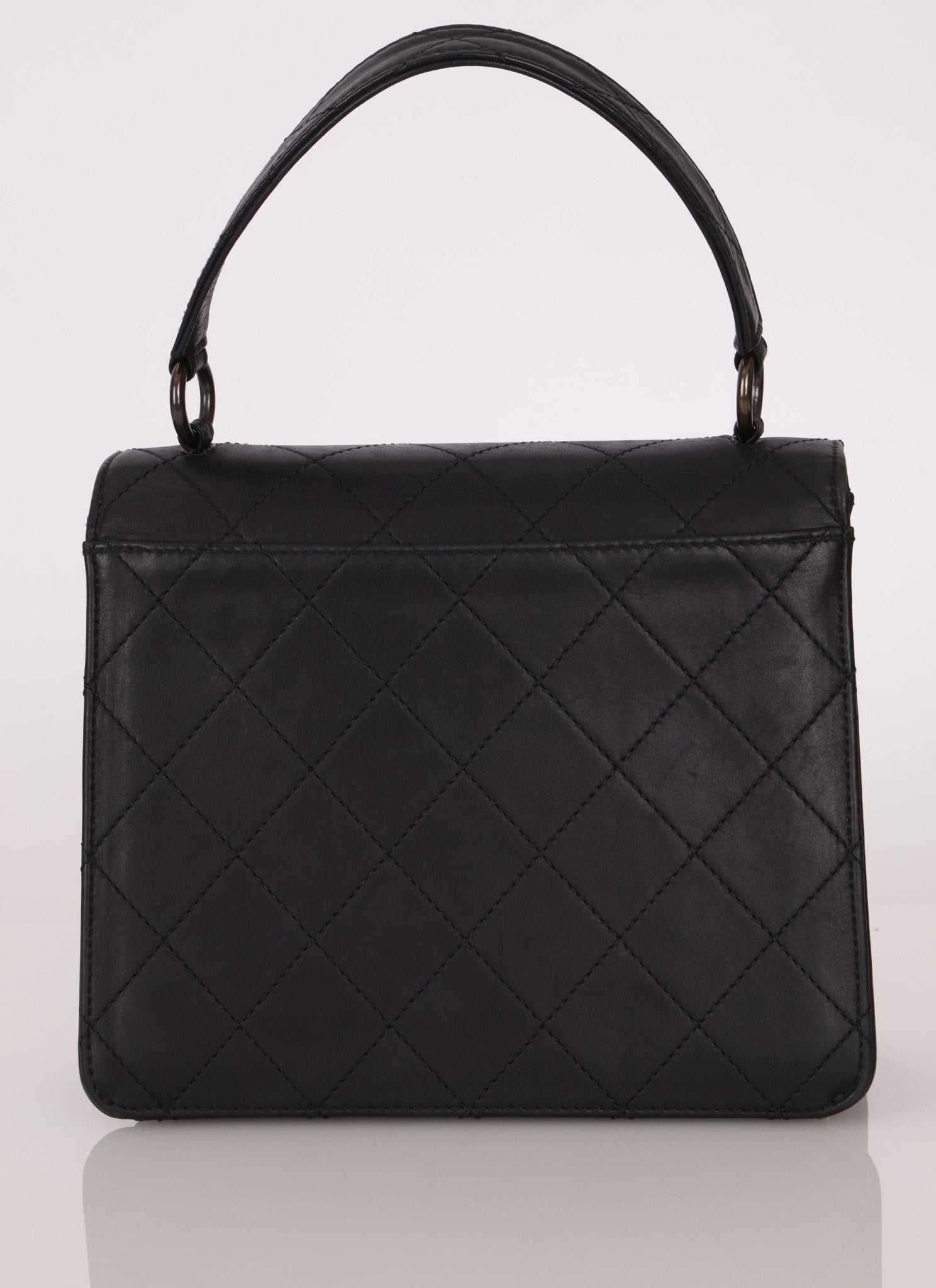 Chanel 1997 Lambskin Kelly Top Handle - FashioNica