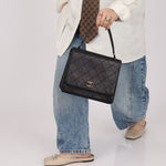 Chanel 1997 Lambskin Kelly Top Handle - FashioNica