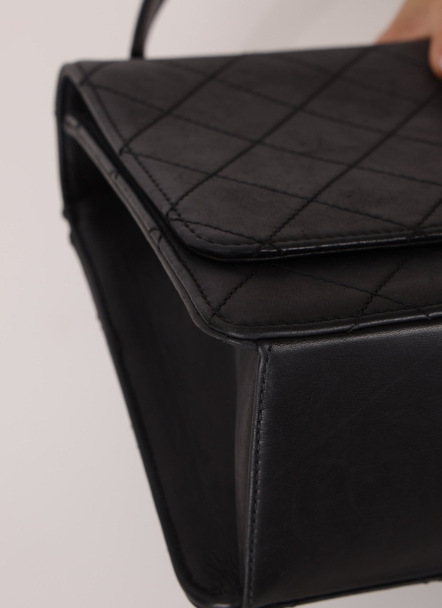 Chanel 1997 Lambskin Kelly Top Handle - FashioNica