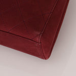 Chanel 1997 Merlot Suede Chain Flap Bag - FashioNica