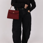 Chanel 1997 Merlot Suede Chain Flap Bag - FashioNica
